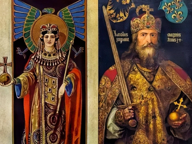 欧洲首位女皇,辣手杀子的伊琳娜,有没有资格被称为西方武则天?