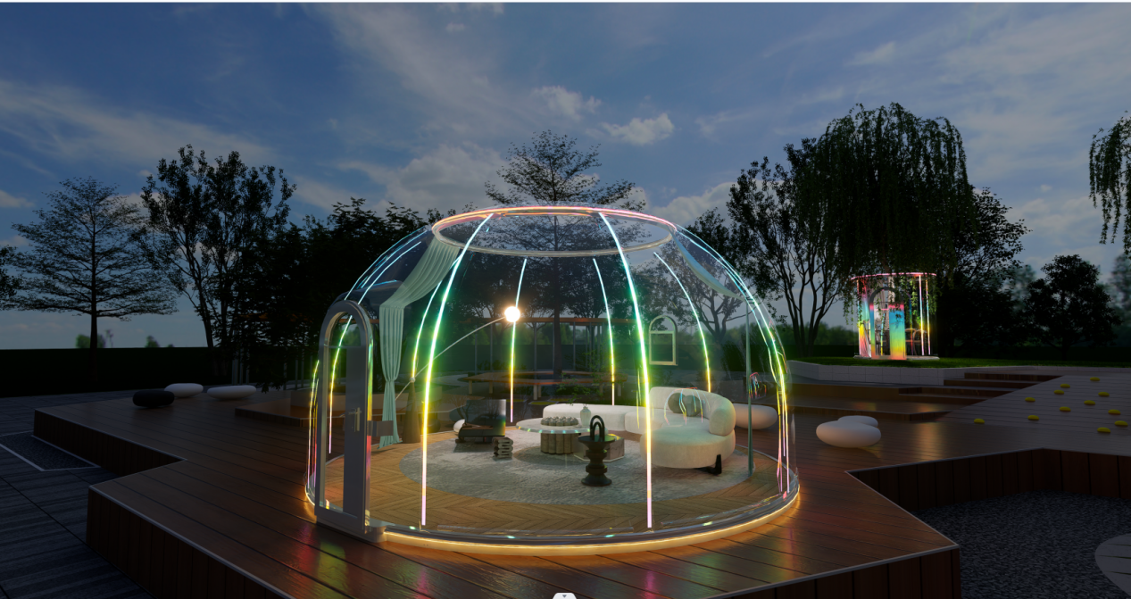 你知道在广东户外放置360度全景透明星空房的优缺点吗?