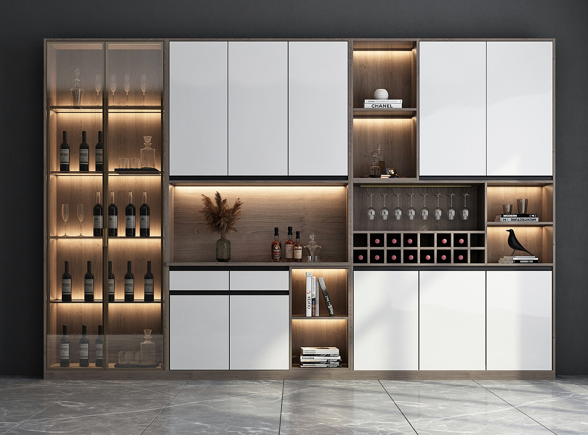 不锈钢酒柜有哪些优势?斯沃德不锈钢全屋定制满足您的需求!