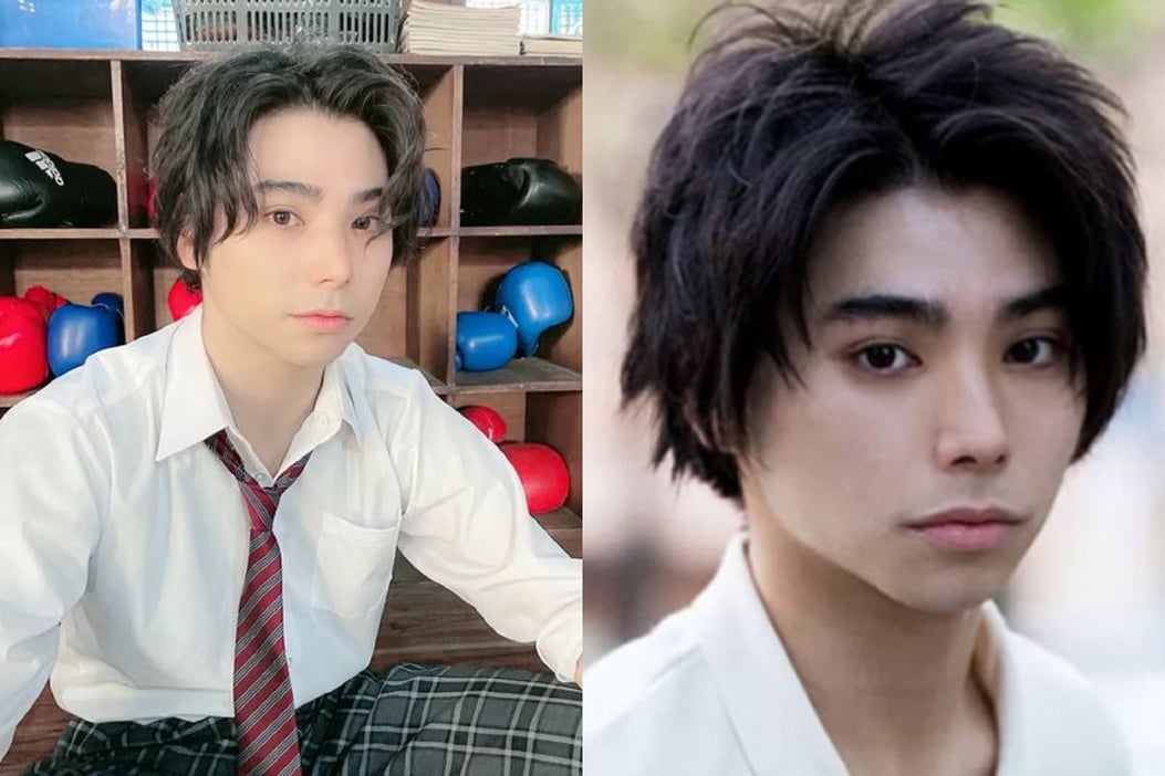 苣屋戏外是黑发大帅哥!村上虹郎浓颜系帅脸超迷人,爸妈皆是大咖