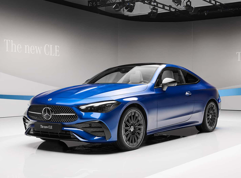 宝马4系的对手来了 奔驰cle官图公布