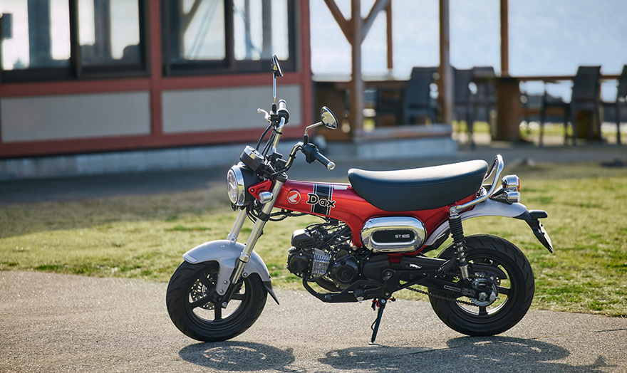 优秀的复古代步摩托车,本田腊肠犬