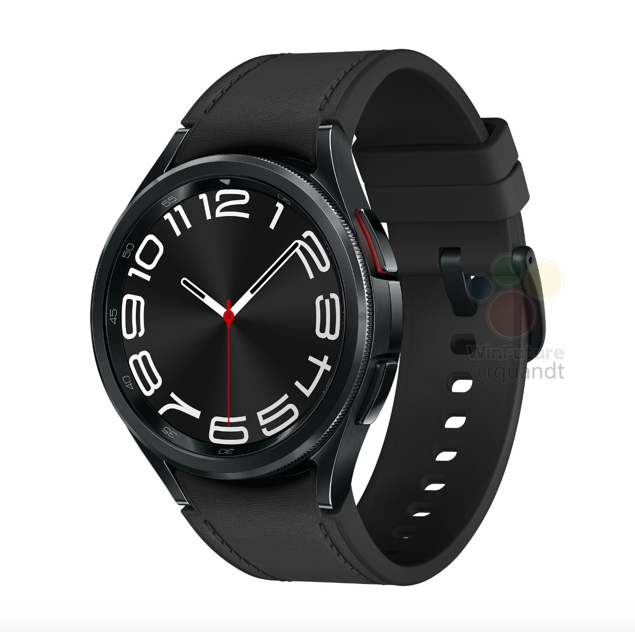 三星galaxy watch 6系列官方渲染图首曝:经典物理表盘回归