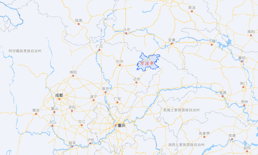 秦川锁钥 四川万源