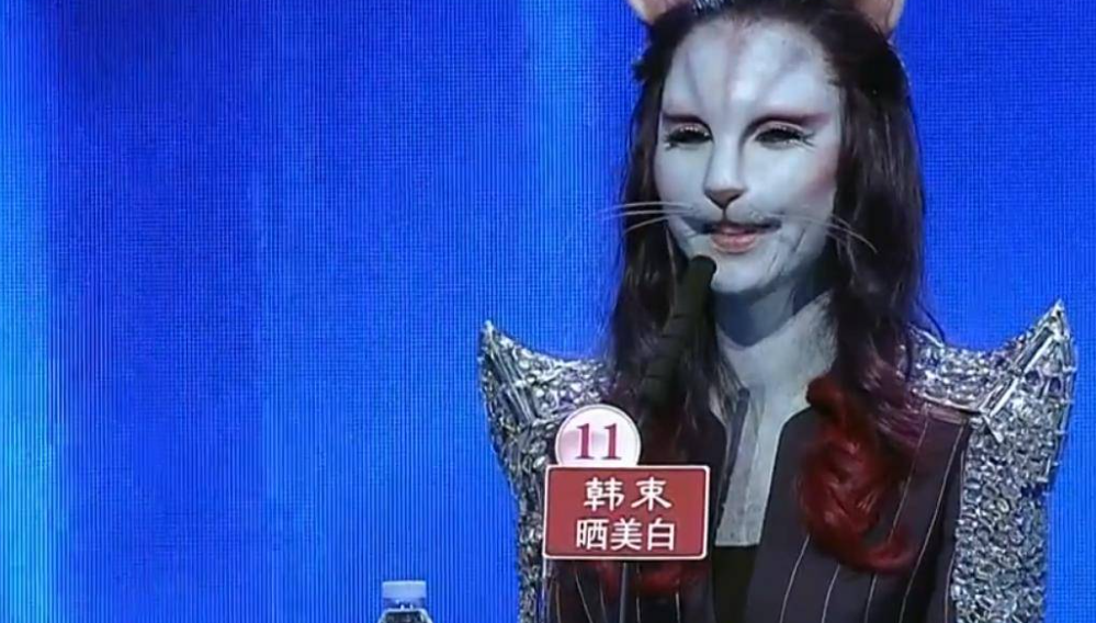 《非诚勿扰》神秘"猫女"十年无人牵手,揭下面具后惊艳全场!