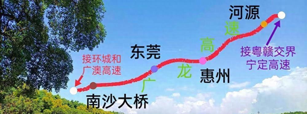 360公里的广龙高速公路全线贯通,有希望2023年底全线建成通车!