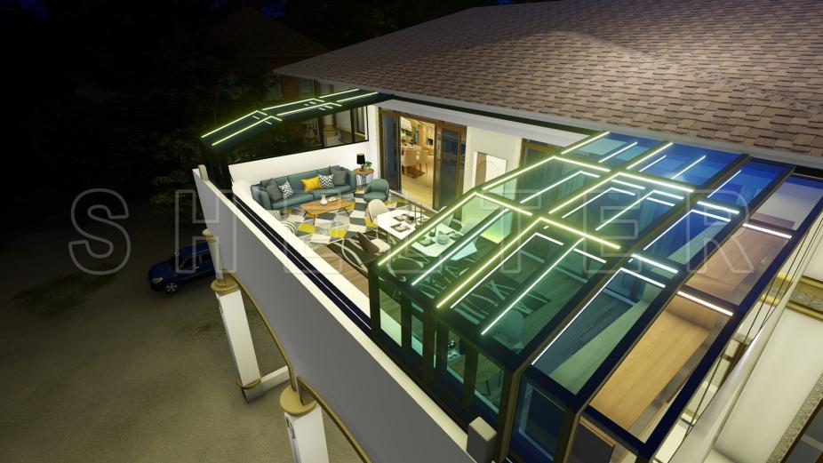 电动移动阳光房有哪些智能系统?