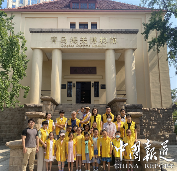 双山街道开展"探访海关博物馆,讲述青岛沧桑巨变"主题活动