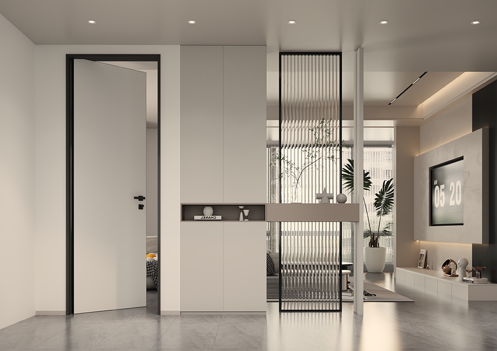 幸亏当时听劝了|轻奢风的房门太好看了