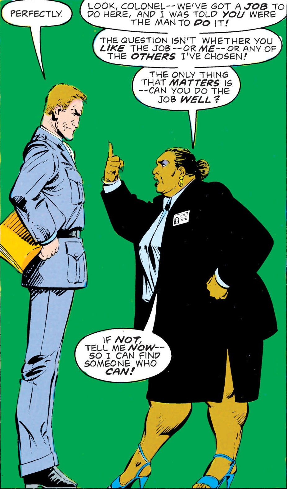 阿曼达.沃勒:dc宇宙中最冷酷的女人