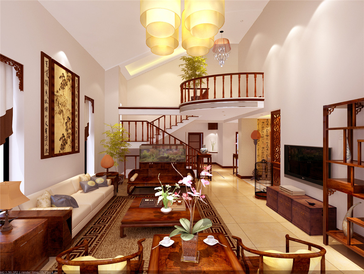 这样的中古风装修喜欢吗?家装设计找聚通,按需定制更合意