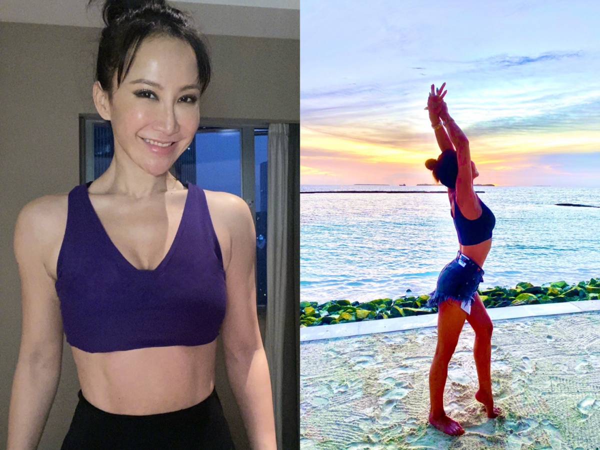 李玟超爱运动 每天600下仰卧起坐 还曾是温网品牌大使