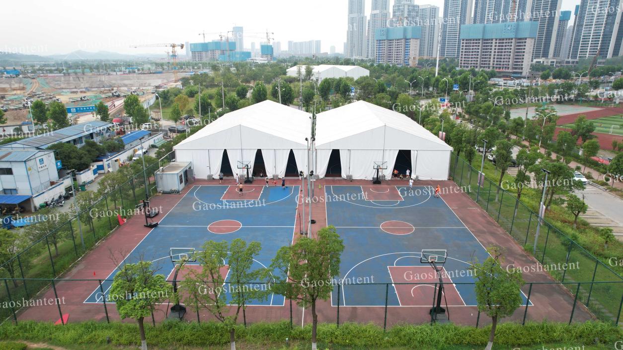 在篷房篮球馆尽情享受运动带来的速度与激情吧