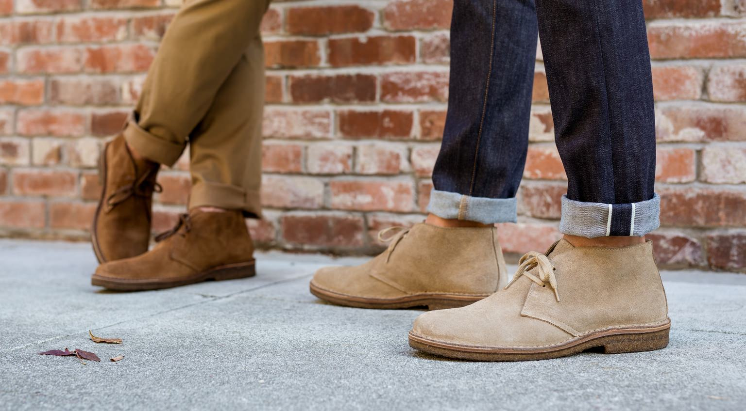 冬季一定要准备一双沙漠靴,保暖又透气,而且时尚百搭,不挑人