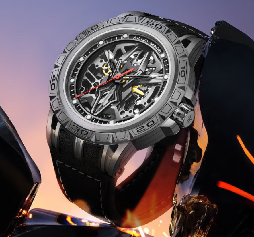 艾诺一表两芯,兼具商务和休闲需求,经典传承震撼面世