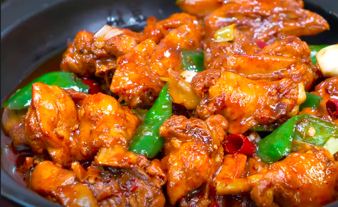 分享一道山东临沂炒鸡的做法