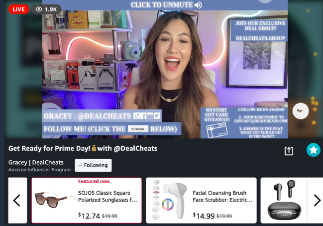 amazon live亚马逊红人直播对于亚马逊卖家的价值