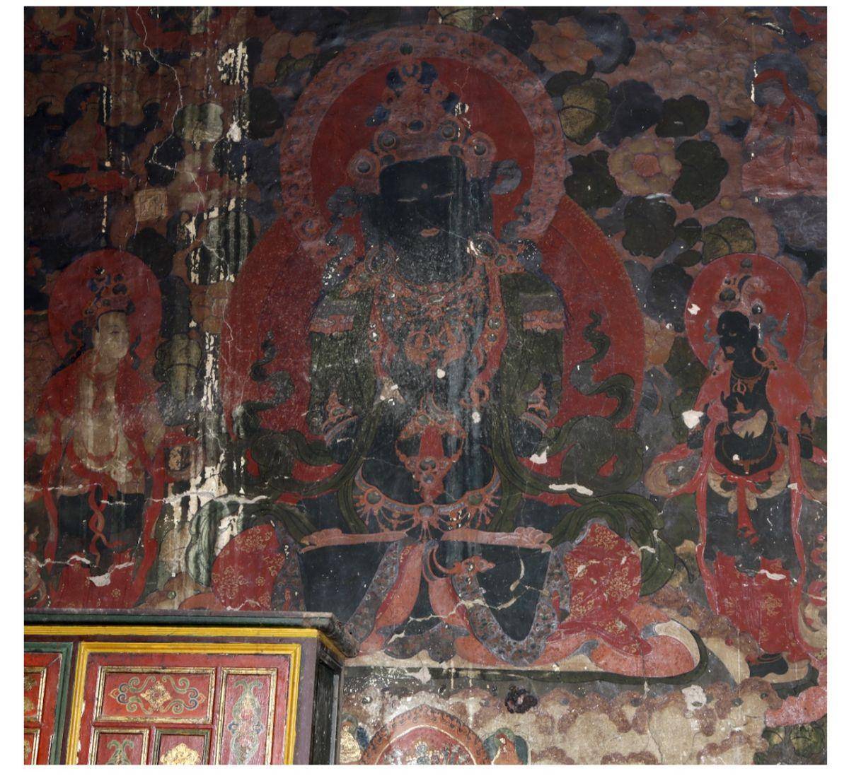 重大发现:德格巨型千年壁画现世,汪堆寺成重点考古对象