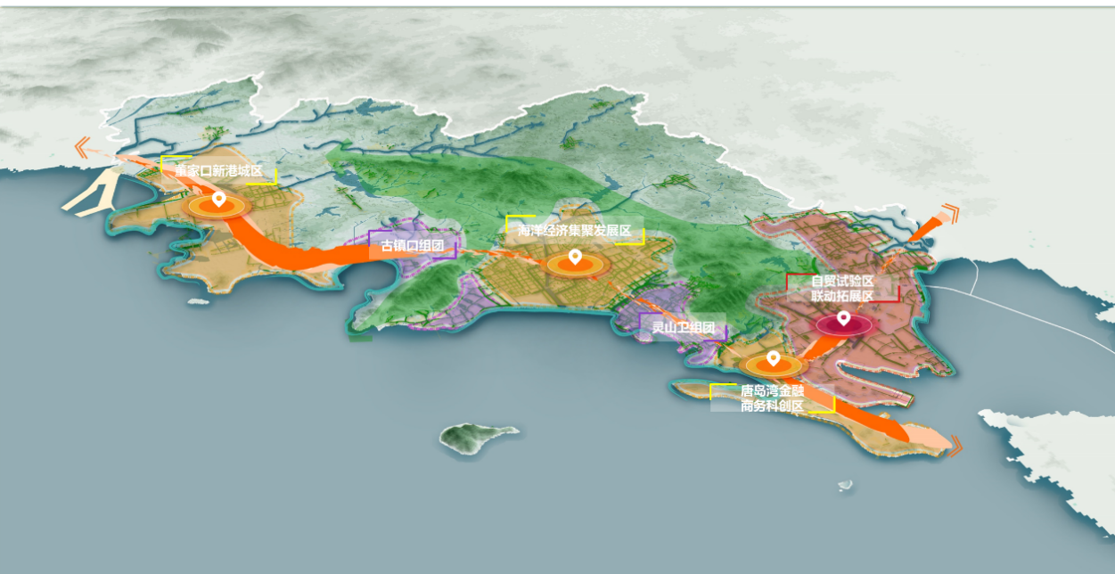 重要转变:青岛西海岸新区总体城市设计图出炉,附高清图!