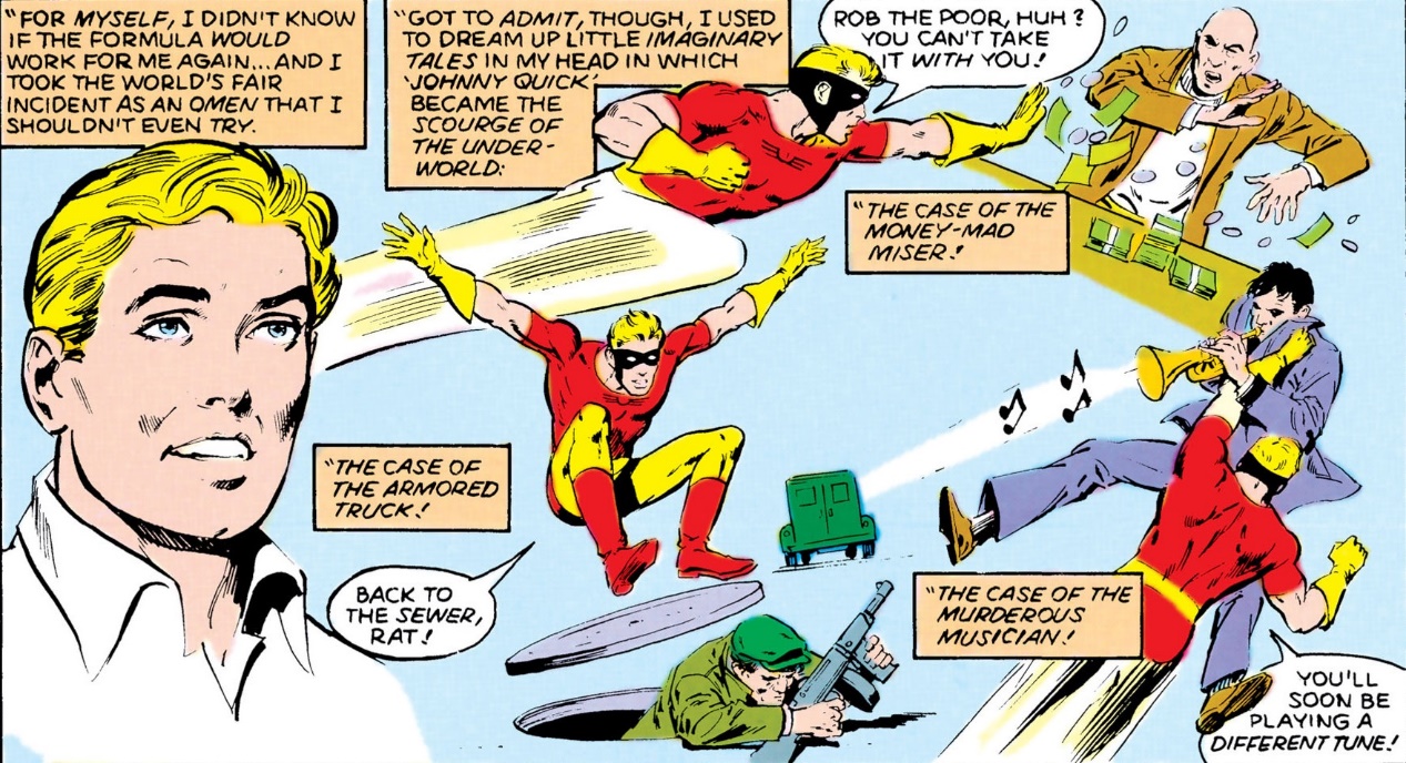 「闪电侠家族」强尼快客:用数学公式获得神速力的超级英雄