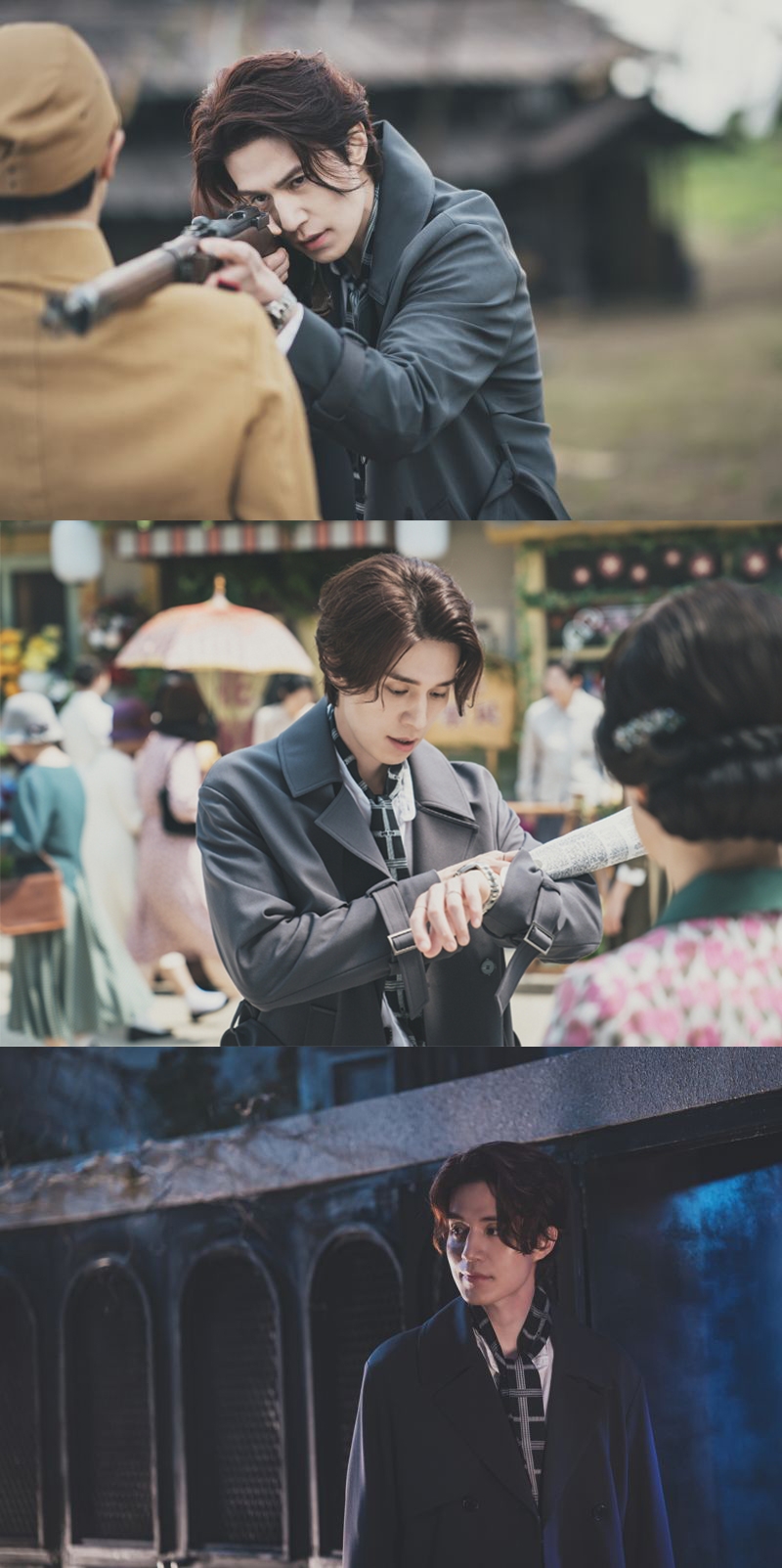 《九尾狐传1938》最新剧照 第1集预告:李栋旭为救金泛自己打自己