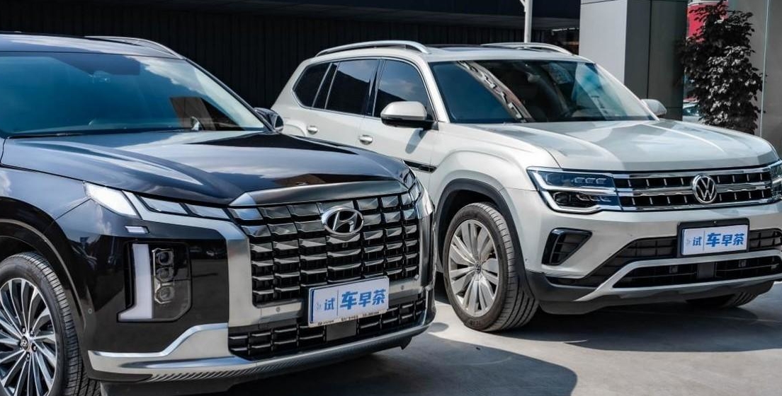 40萬以內選中大型suv,全新帕里斯帝與大眾途昂,誰更全能?