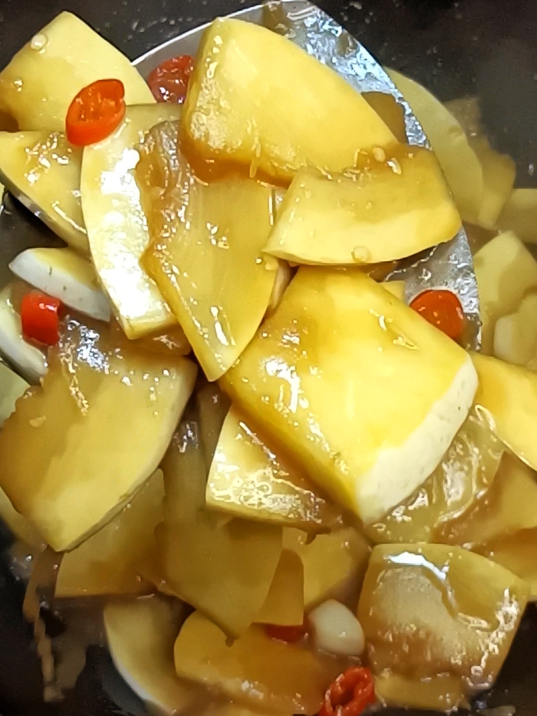 家常小炒,酸辣醋炝笋瓜,酸爽开胃下饭菜!