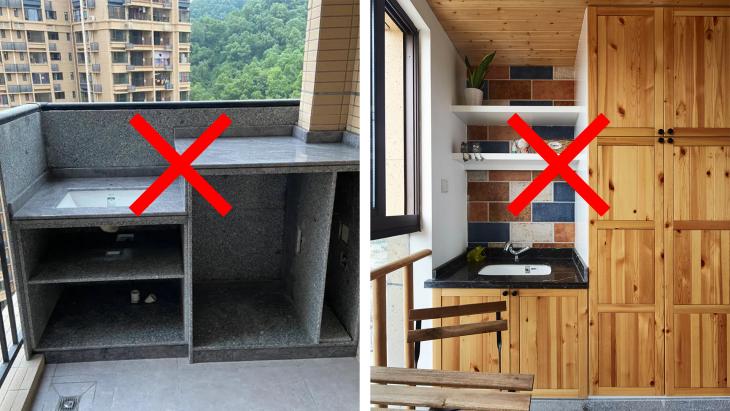 「不锈钢阳台柜」,防晒耐用打造阳台"室"外桃园