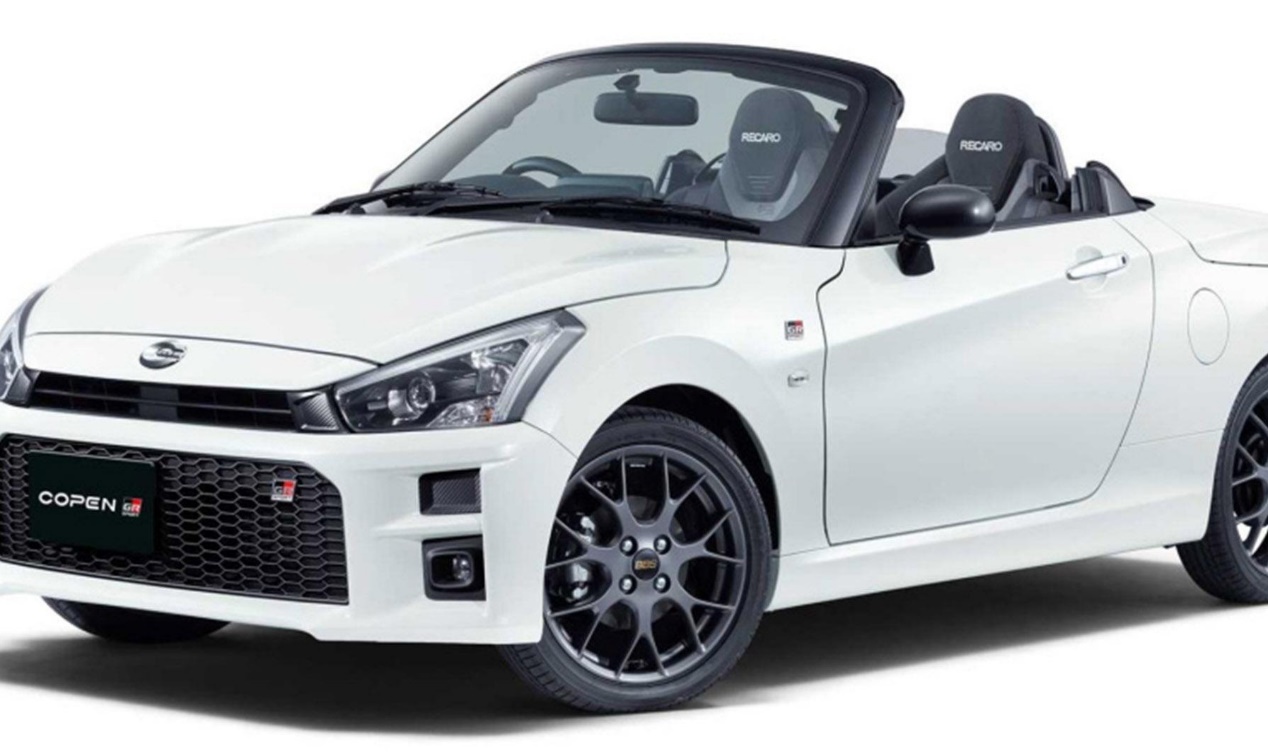 大发vision copen 全球首发,后轮驱动的敞篷小跑车!