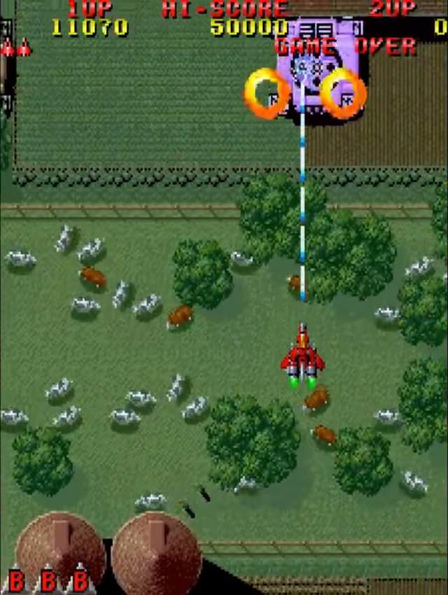 街机《雷电》,80后启蒙打飞机游戏,多年后只记得又粗又长的激光