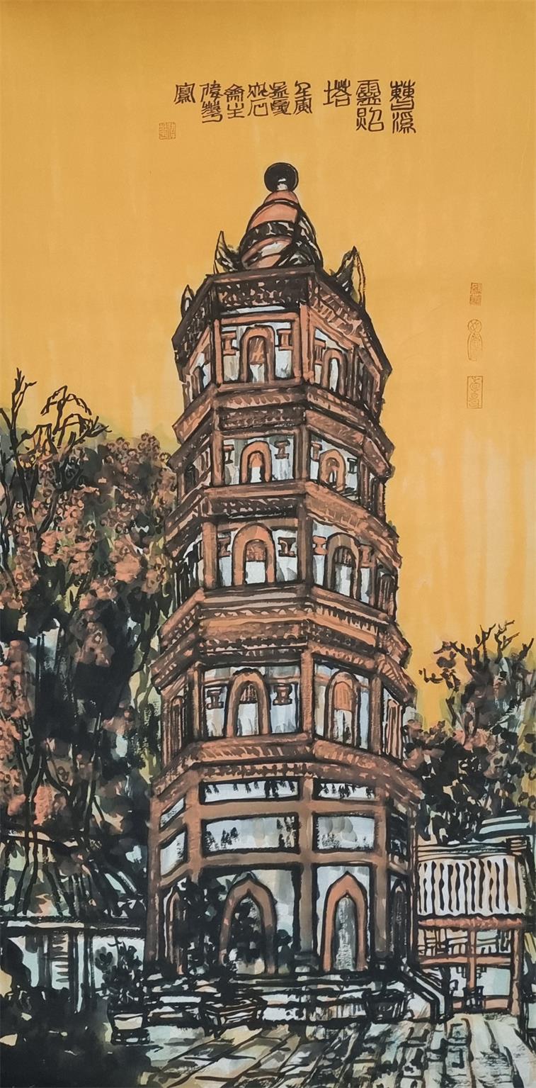 韩伟华:参展美国巴塞尔迈阿密海滩艺术博览会的中国画家