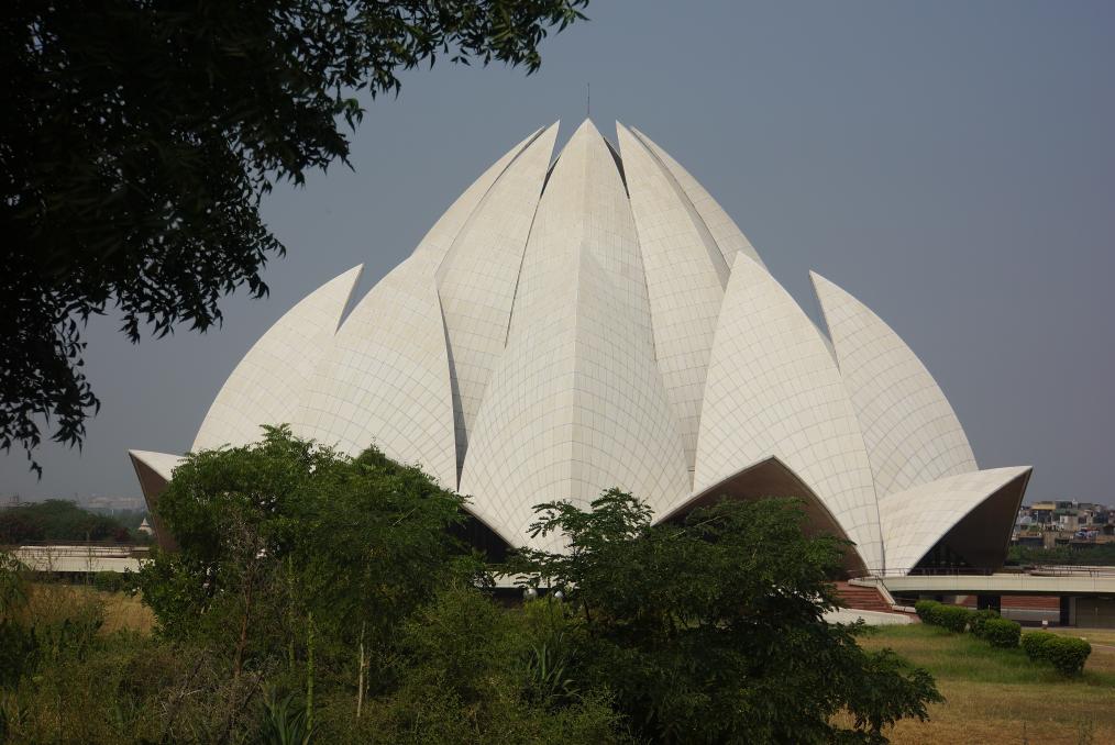 新德里的地标建筑,全球仅此一座,莲花寺究竟有何独特之处?