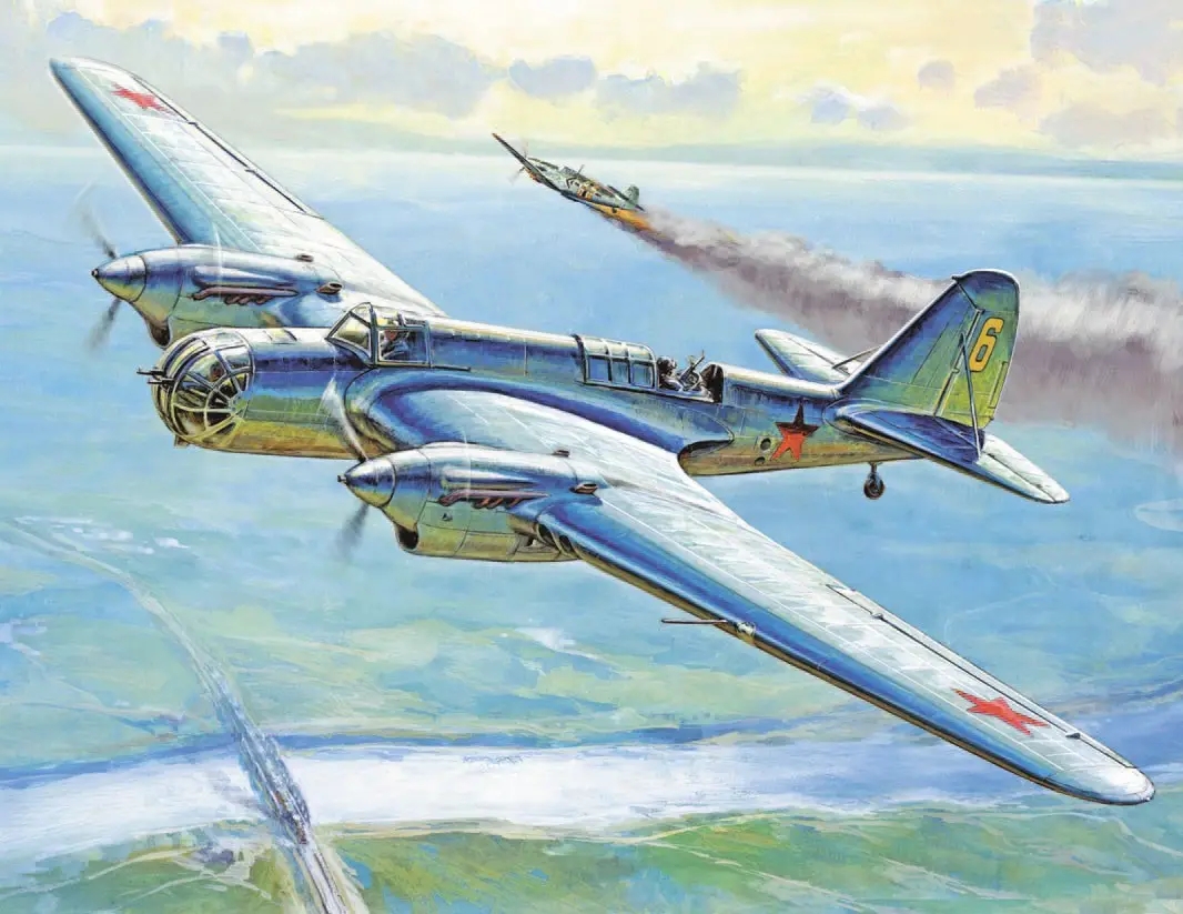 抗战期间,中国空军引进的sb-2轰炸机,在战斗中取得了不小的战果