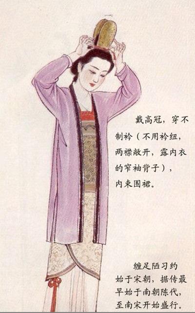 宋代女子服饰色彩与特点