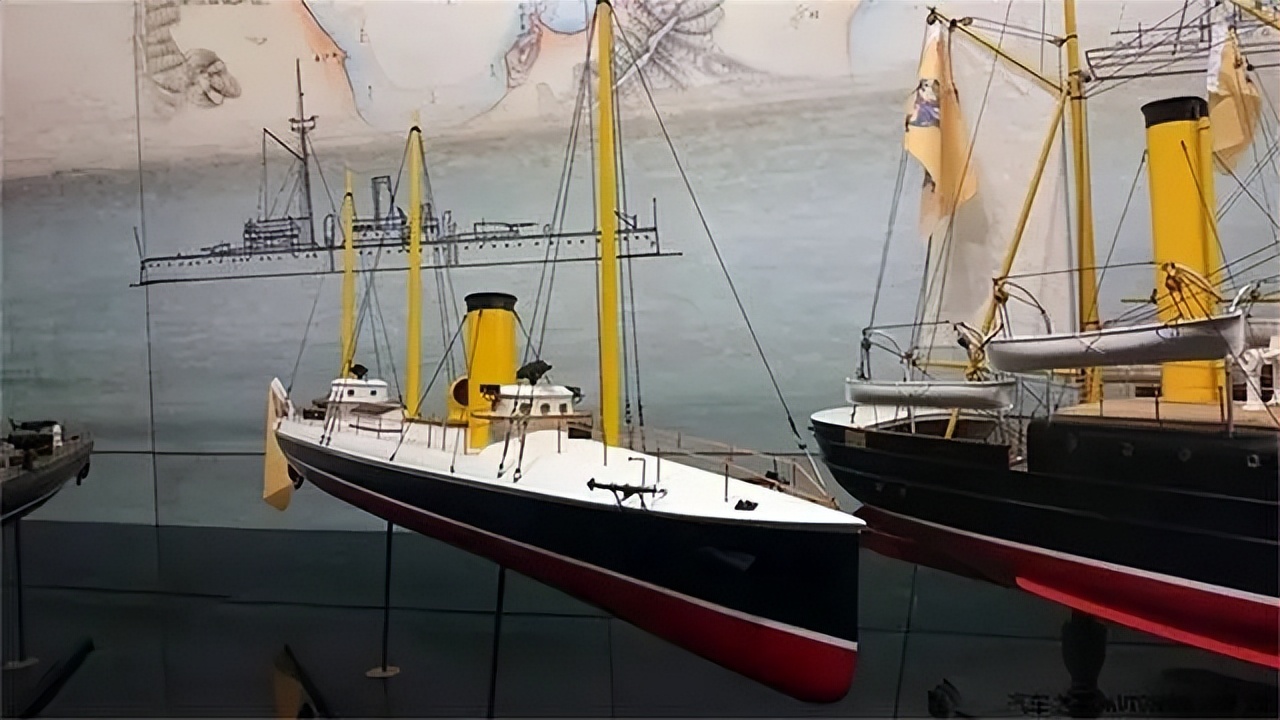 晚清福州船政所造的第十八号舰——登瀛洲号炮舰