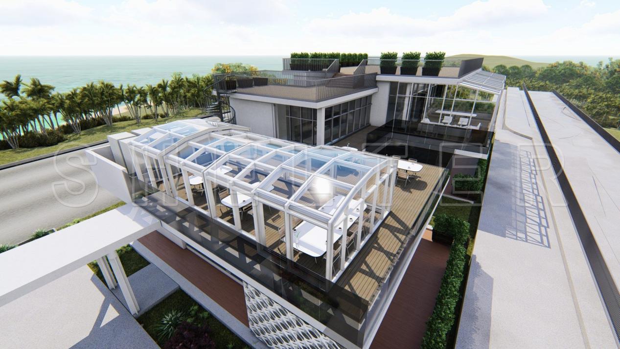 新型可移动伸缩阳光房,你见过吗?