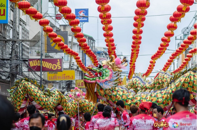 沿袭百年 2023泰国北榄坡府华人庆新春活动盛大开启
