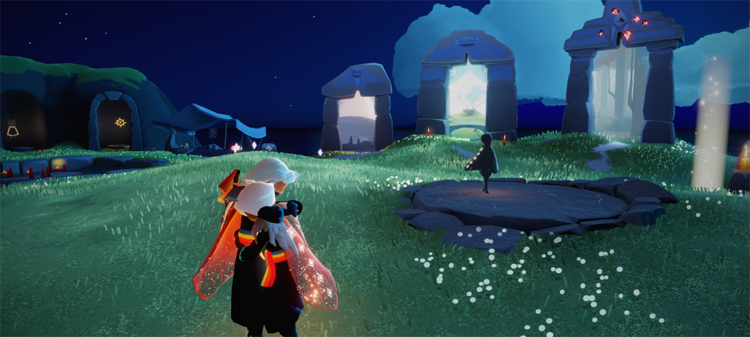 光遇:好友树涨到209蜡烛?时刻季动作50白,国服真的幸福