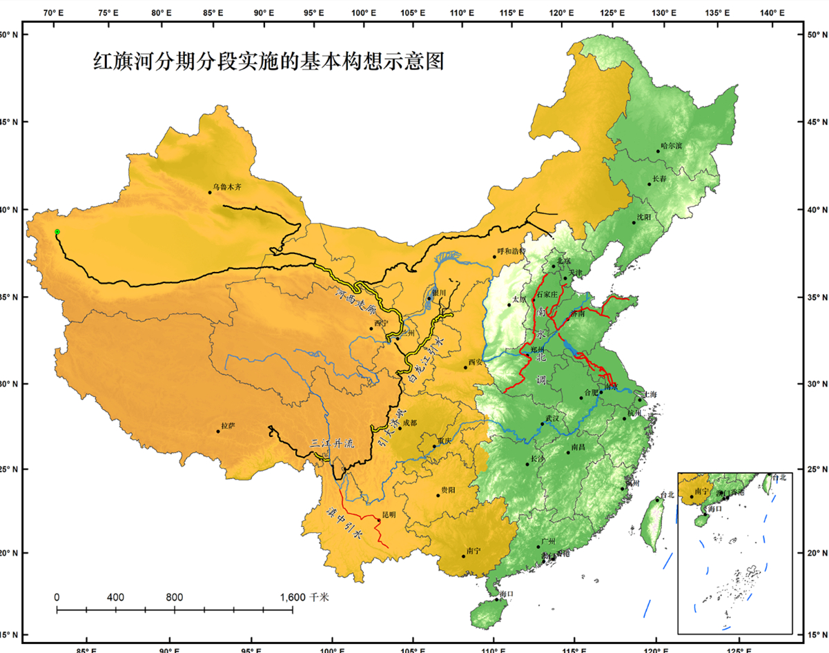 中国又一大基建工程"红旗河工程,斥资4万亿,能否顺利实现?