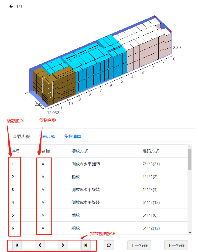 装箱大师在线装箱计算软件软件优化货物重心,避免物流损失