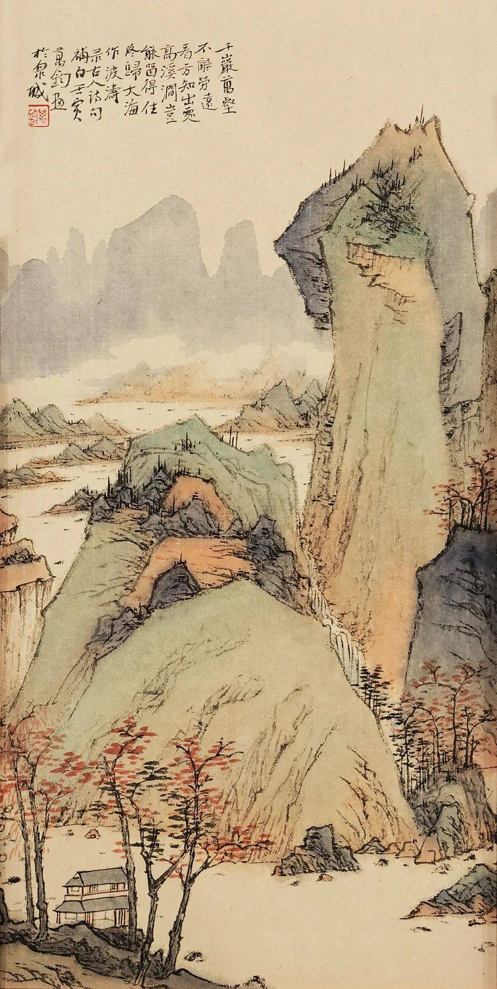 著名画家万钧国画创作艺术特色评析