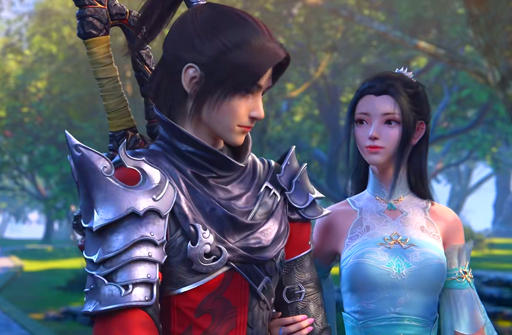 斗破苍穹:萧炎完虐萧玉的追求者,当众强搂薰儿,血修罗吴昊登场