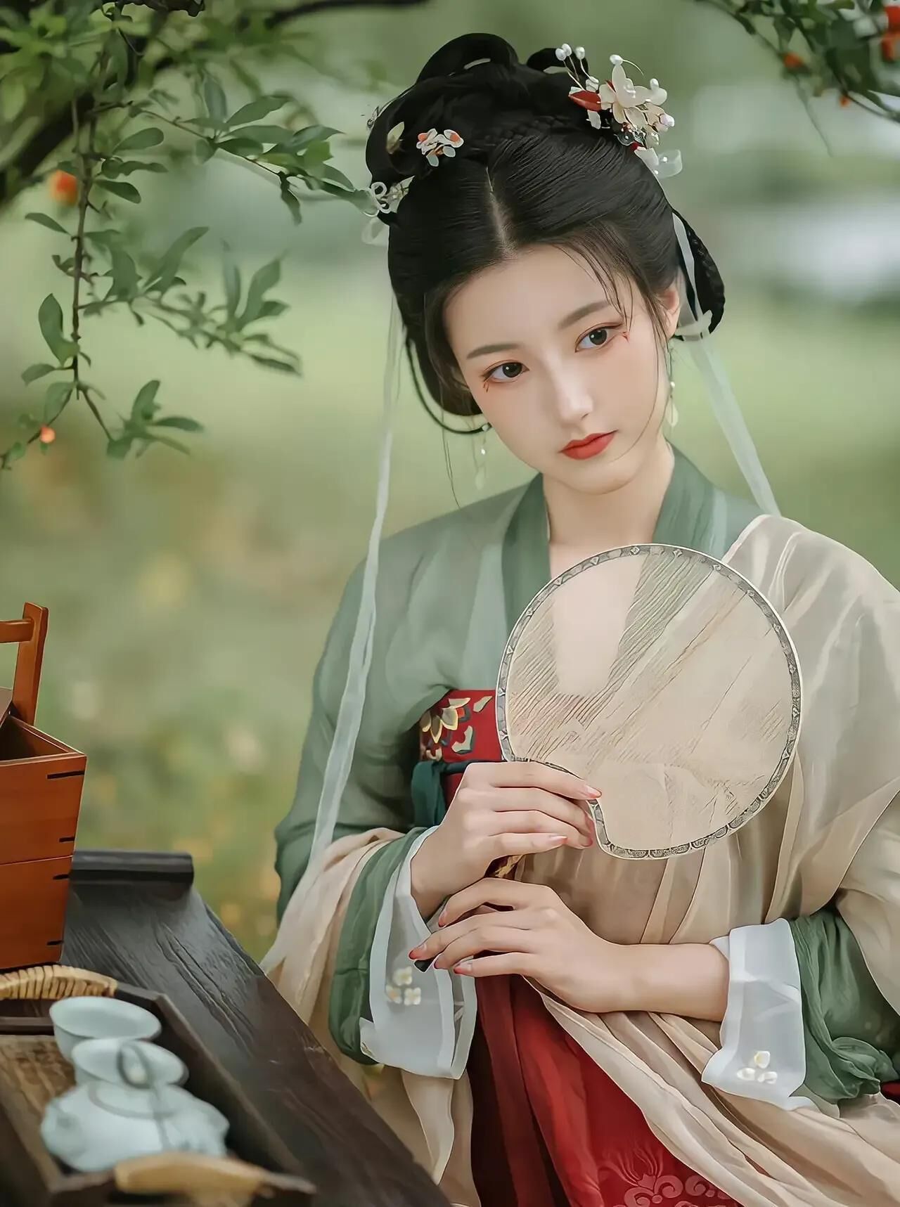 惊艳出圈的汉服美人妆造!中国古装剧以后请按这个标准"卷"起来