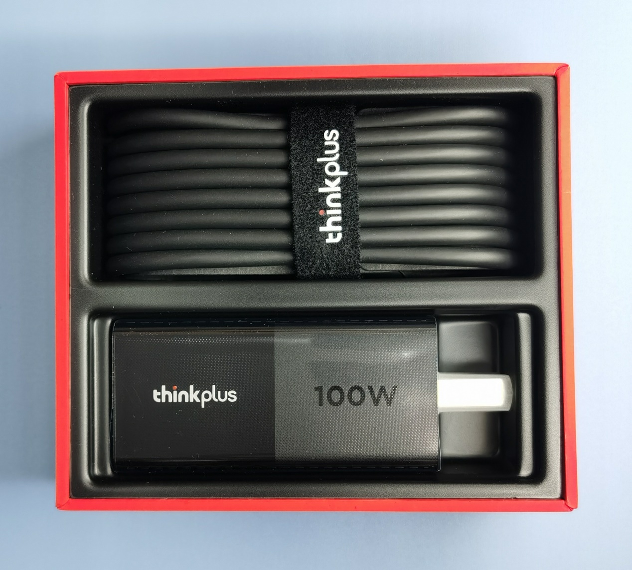 高能高效——联想thinkplus口红电源100w氮化镓充电器体验