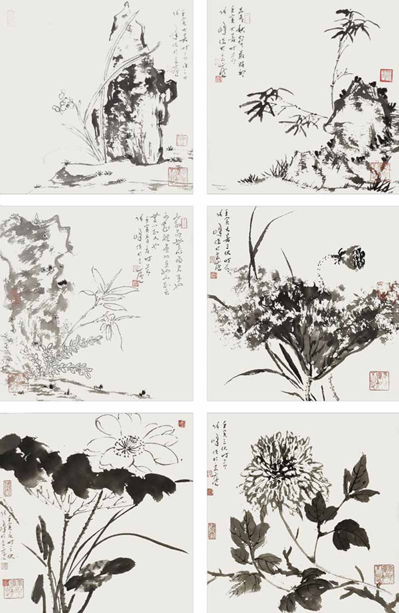 张峰画家的作品图片图片