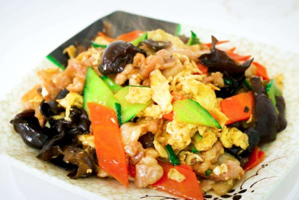 家常菜木须鸡蛋:简单营养美味,老人小孩都爱吃