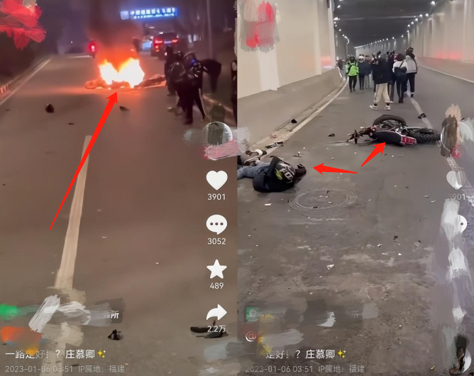 21岁网红发生车祸,骑机车在隧道内超速驾驶,导致4人去世