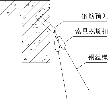 悬挑架预埋环尺寸图片