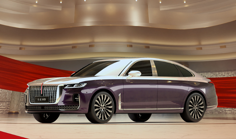 我们生在国旗下,长在春风里,红旗h9