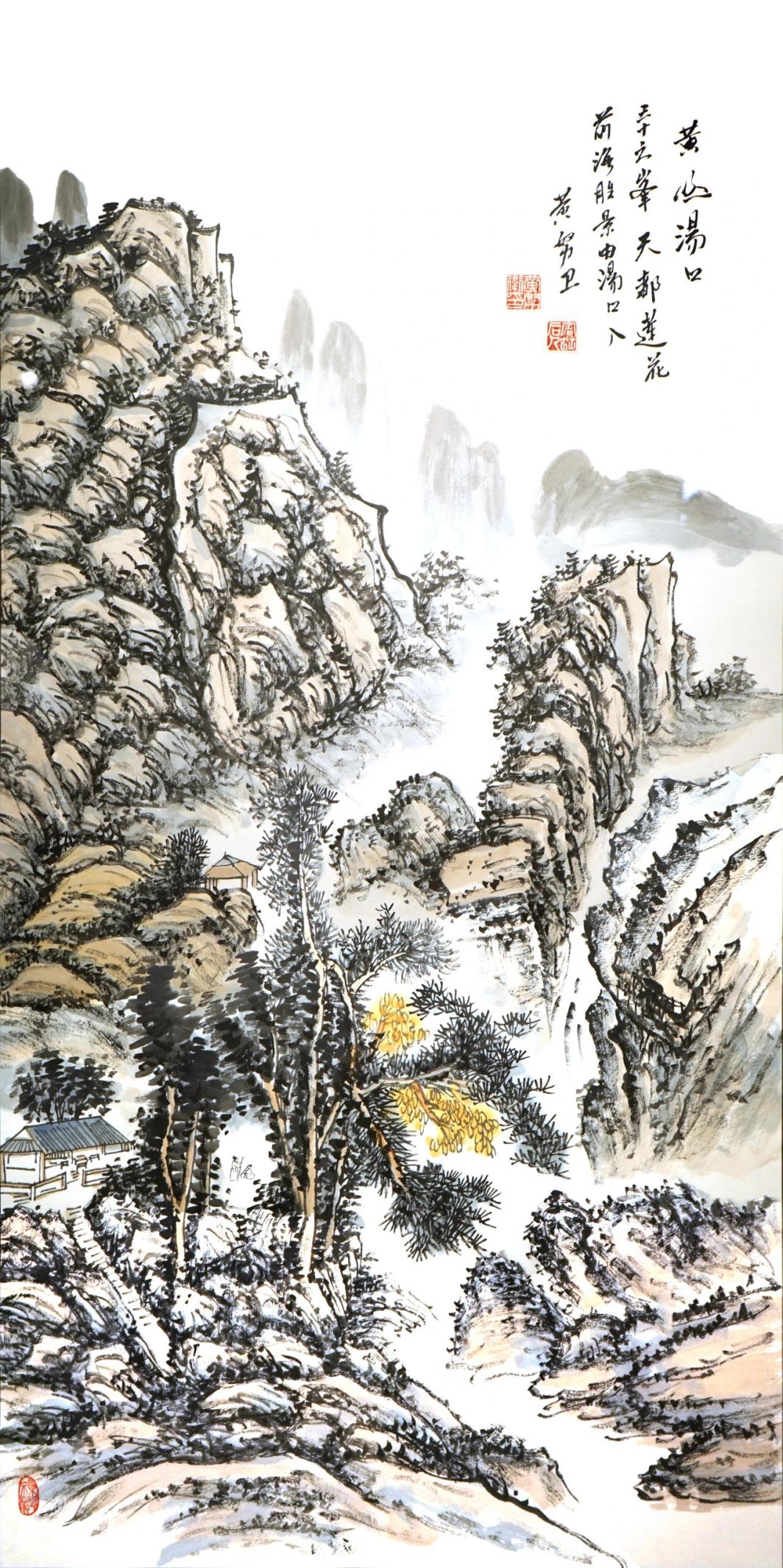 黄努卫:享誉国际的当代知名画家,将黄派艺术发扬光大